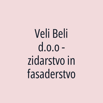 Veli Beli d.o.o - zidarstvo in fasaderstvo - Logotip