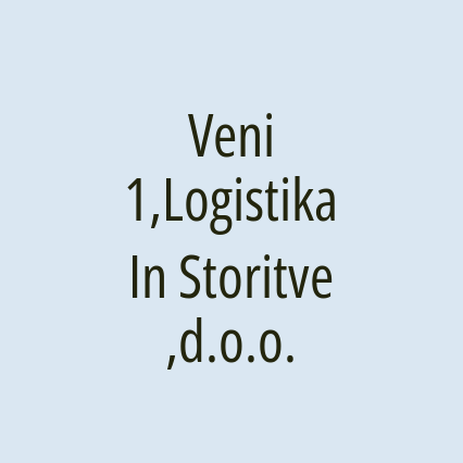 Veni 1,Logistika In Storitve,d.o.o. - Logotip