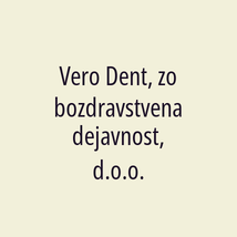 Vero Dent, zobozdravstvena dejavnost, d.o.o. - Logotip