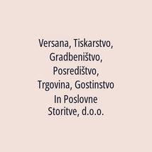 Versana, Tiskarstvo, Gradbeništvo, Posredištvo, Trgovina, Gostinstvo In Poslovne Storitve, d.o.o. - Logotip