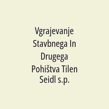 Vgrajevanje Stavbnega In Drugega Pohištva Tilen Seidl s.p. - Logotip