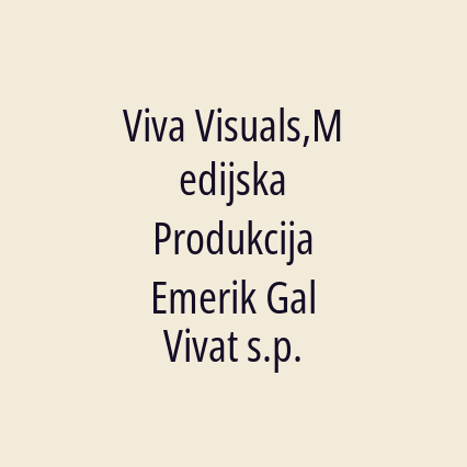 Viva Visuals,Medijska Produkcija Emerik Gal Vivat s.p. - Logotip