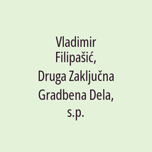 Vladimir Filipašić, Druga Zaključna Gradbena Dela, s.p. - Logotip