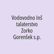 Vodovodno Inštalaterstvo Zorko Gorenšek s.p. - Logotip