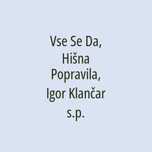 Vse Se Da, Hišna Popravila, Igor Klančar s.p. - Logotip