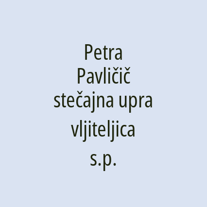 Petra Pavličič stečajna upravljiteljica s.p. - Logotip