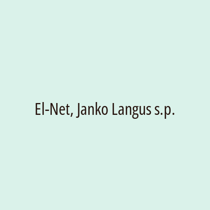 El-Net, Janko Langus s.p.