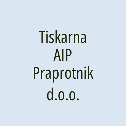 Tiskarna AIP Praprotnik d.o.o. - Logotip