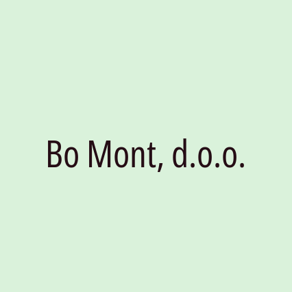 Bo Mont, d.o.o.