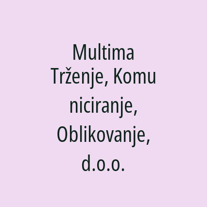 Multima Trženje, Komuniciranje, Oblikovanje, d.o.o. - Logotip