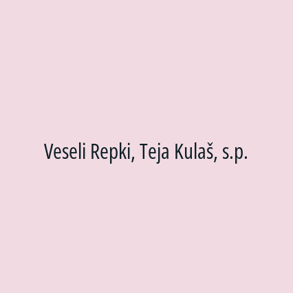 Veseli Repki, Teja Kulaš, s.p. - Logotip