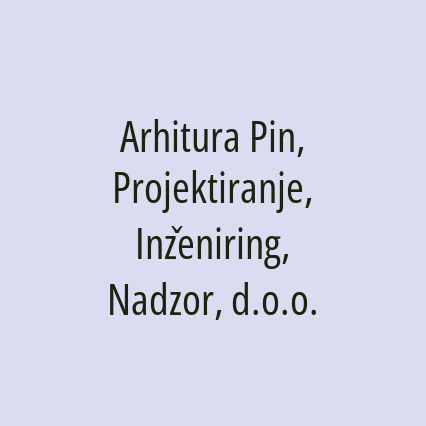 Arhitura Pin, Projektiranje, Inženiring, Nadzor, d.o.o. - Logotip