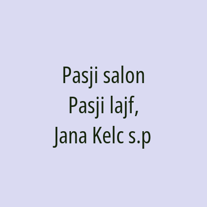 Pasji salon Pasji lajf, Jana Kelc s.p