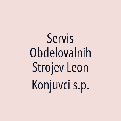 Servis Obdelovalnih Strojev Leon Konjuvci s.p.