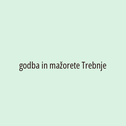 godba in mažorete Trebnje - Logotip