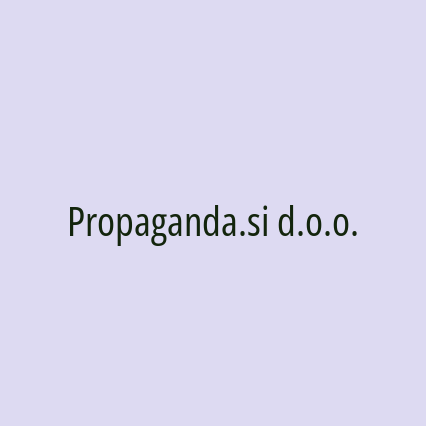 Propaganda.si d.o.o. - Logotip