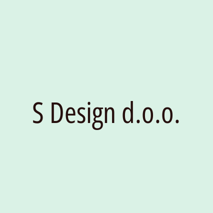 S Design d.o.o. - Logotip