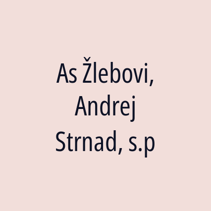 As Žlebovi, Andrej Strnad, s.p