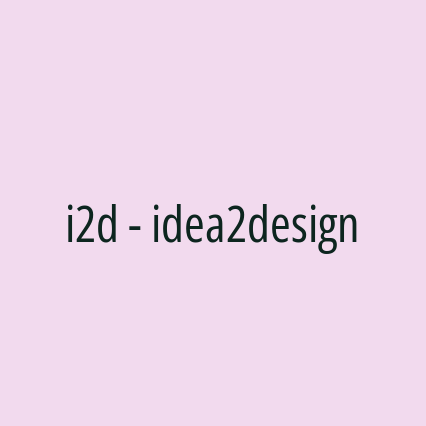 i2d - idea2design - Logotip