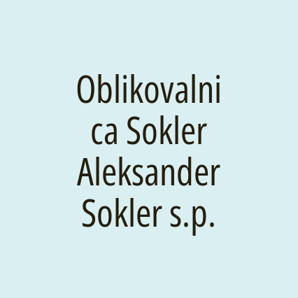 Oblikovalnica Sokler Aleksander Sokler s.p. - Logotip