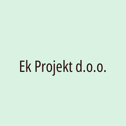 Ek Projekt d.o.o.