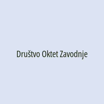 Društvo Oktet Zavodnje