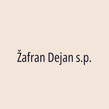 Žafran Dejan s.p. - Logotip