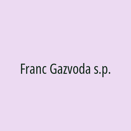 Franc Gazvoda s.p.