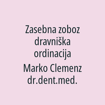 Zasebna zobozdravniška ordinacija Marko Clemenz dr.dent.med. - Logotip