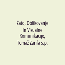 Zato, Oblikovanje In Vizualne Komunikacije, Tomaž Zarifa s.p. - Logotip