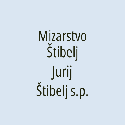 Mizarstvo Štibelj Jurij Štibelj s.p. - Logotip