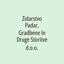 Zidarstvo Padar, Gradbene In Druge Storitve d.o.o. - Logotip