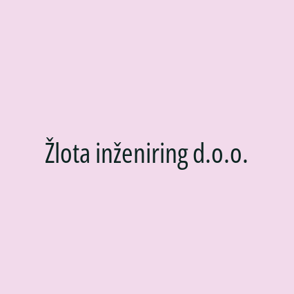 Žlota inženiring d.o.o. - Logotip