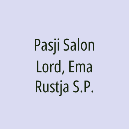 Pasji Salon Lord, Ema Rustja S.P. - Logotip