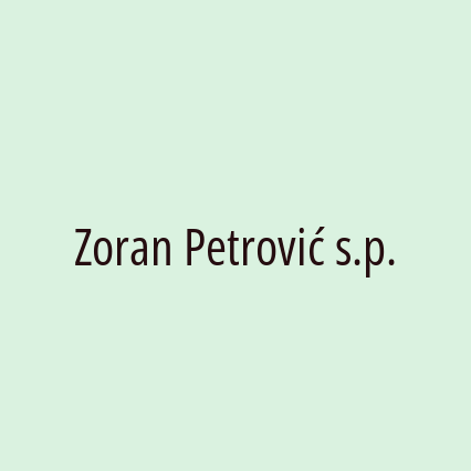 Zoran Petrović s.p. - Logotip